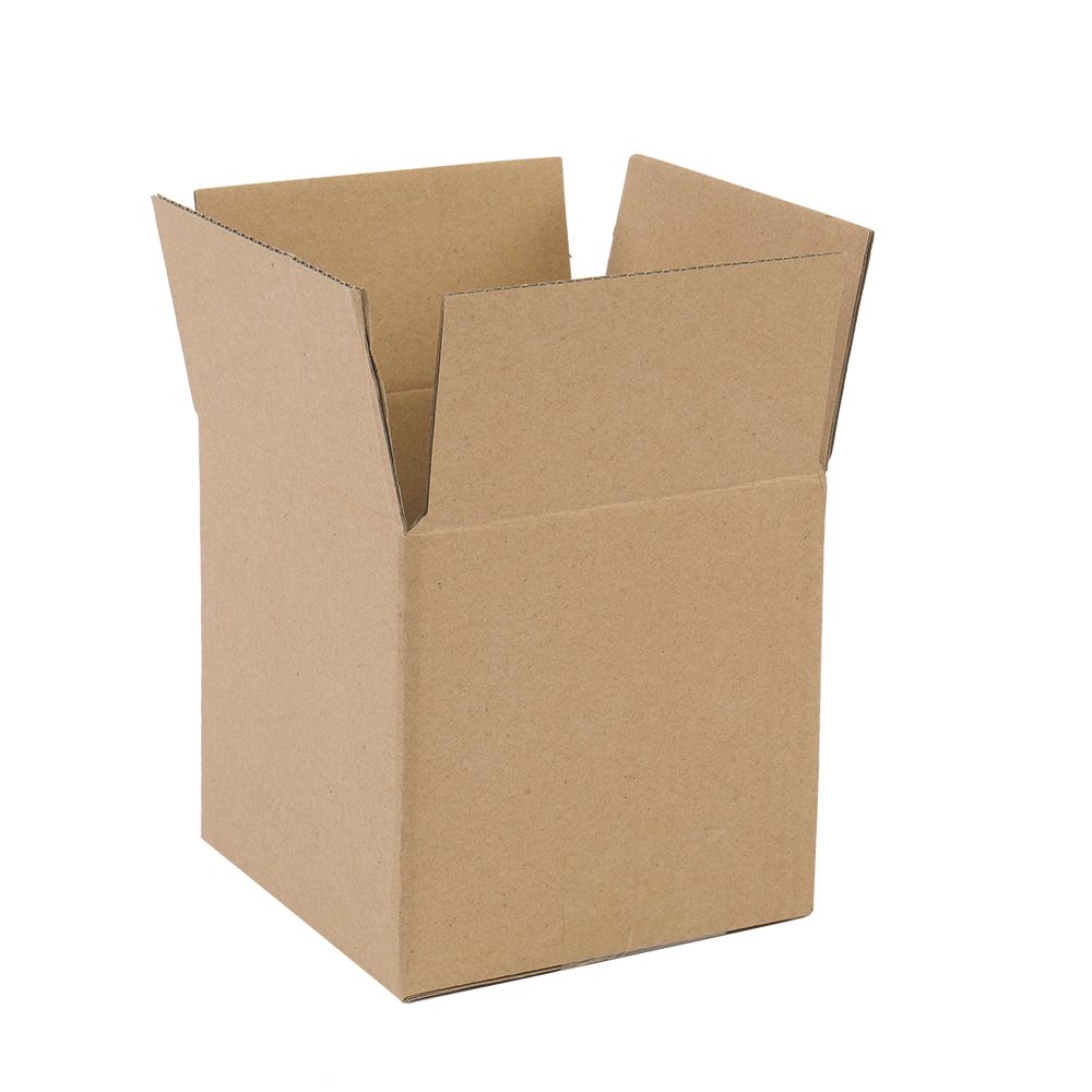 Event Party Box - 100 упаковок желтых гофрированных картонных коробок