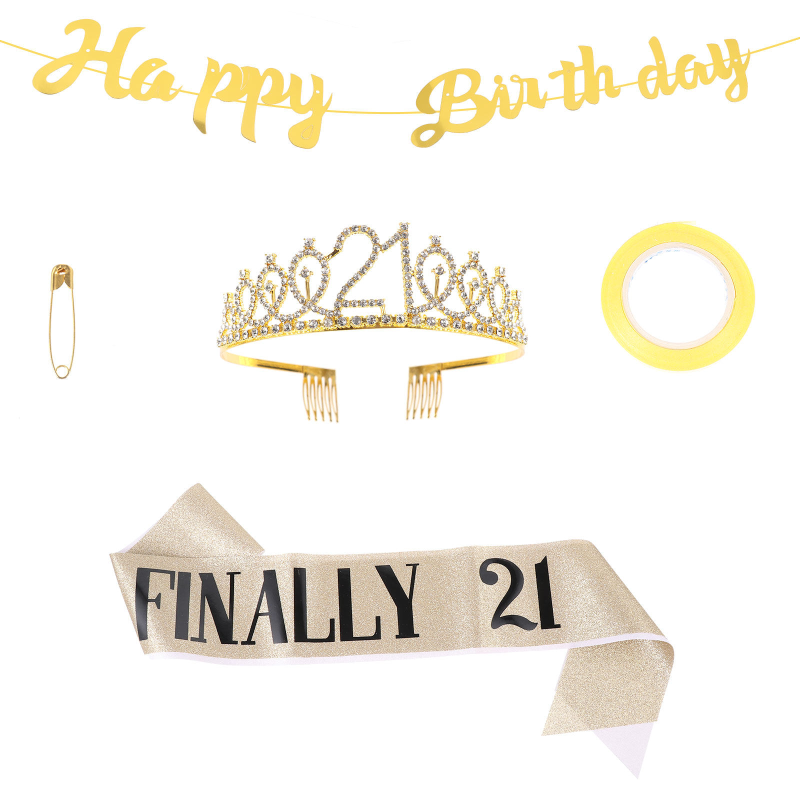 Набор для празднования дня рож – обзор и цена Birthday Sash Glitter