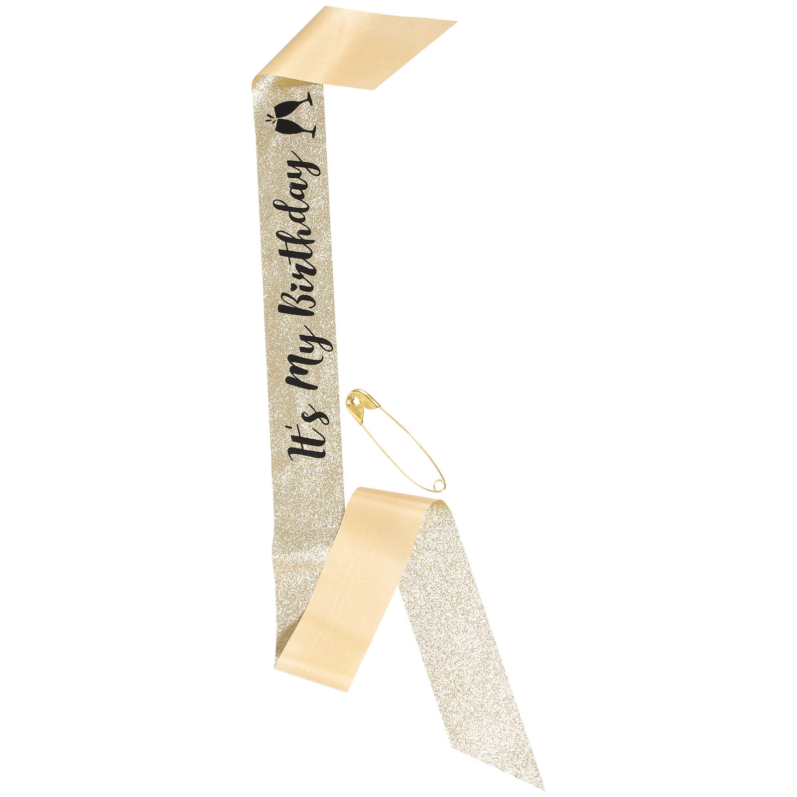 1 шт. блестящая лента на плечо – обзор и цена Birthday Sash Glitter