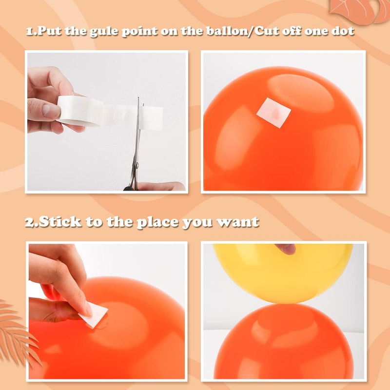 Клейкие точки-стикеры для шаро – обзор и цена Balloon Arch Kit