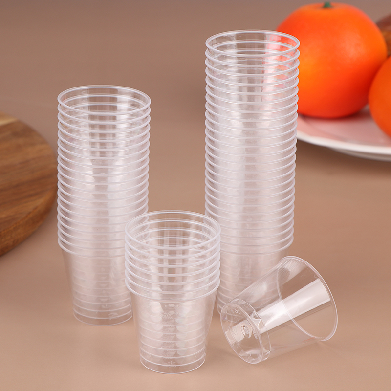 50 шт. 30 мл одноразовые мини  – обзор и цена Plastic Cup 50Pcs